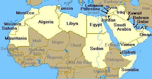 Die arabischen Länder